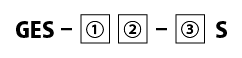 画像：型式表示方法式1